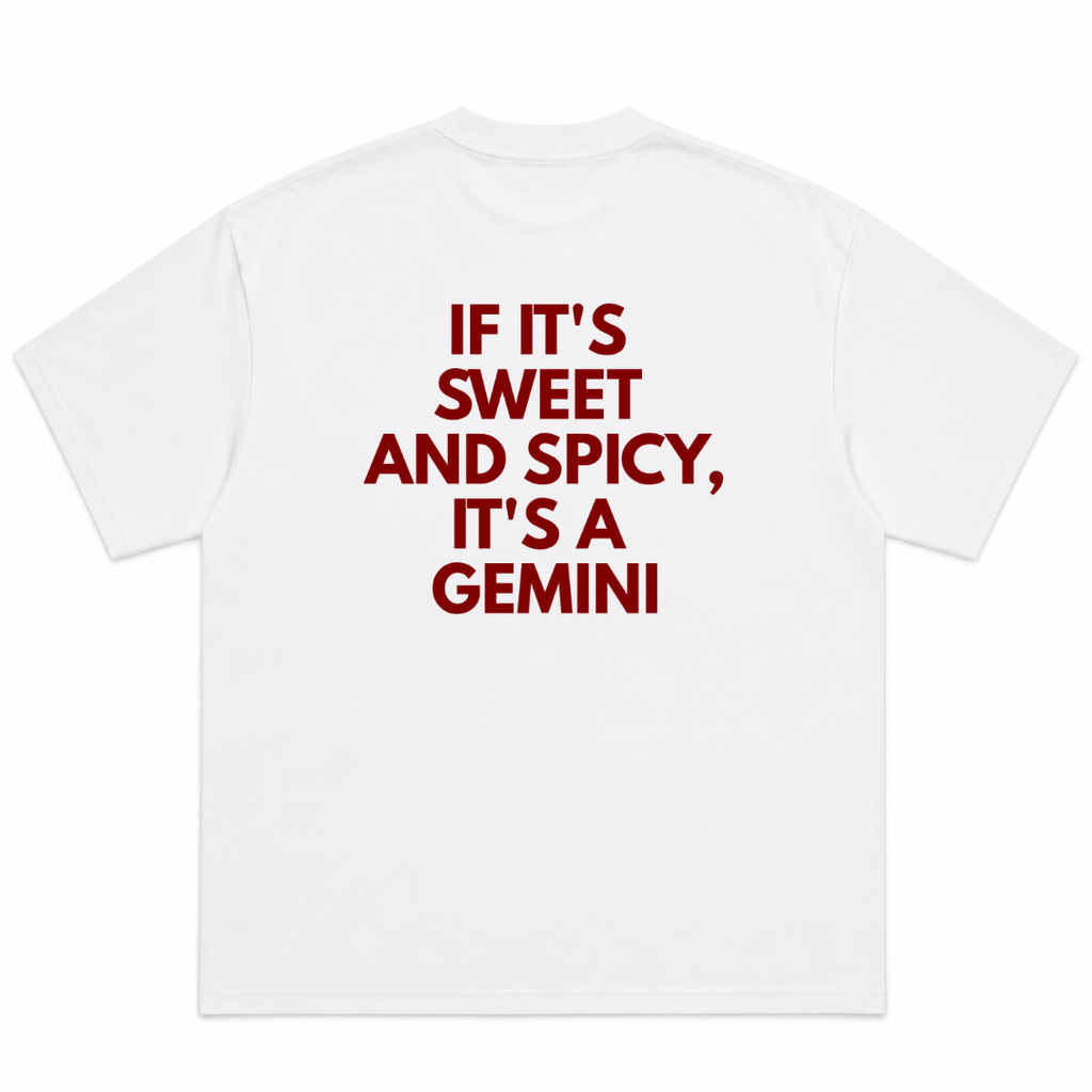 If It's Sweet And Spicy, It's A Gemini T-Shirt