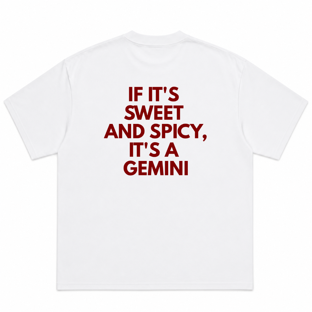 If It's Sweet And Spicy, It's A Gemini T-Shirt